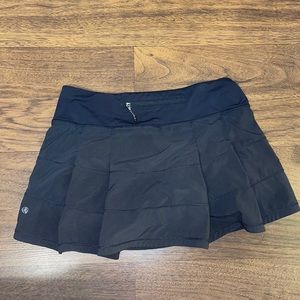 Lululemon Black Pace Rival Skirt